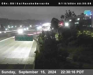 SB 15 at Rancho Bernardo Rd.