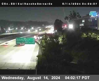 SB 15 at Rancho Bernardo Rd.