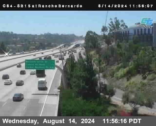 SB 15 at Rancho Bernardo Rd.