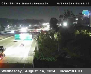 SB 15 at Rancho Bernardo Rd.