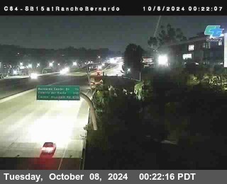 SB 15 at Rancho Bernardo Rd.