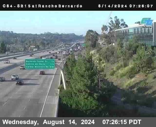 SB 15 at Rancho Bernardo Rd.