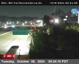 SB 15 at Rancho Bernardo Rd.