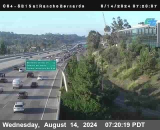 SB 15 at Rancho Bernardo Rd.