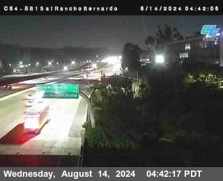 SB 15 at Rancho Bernardo Rd.