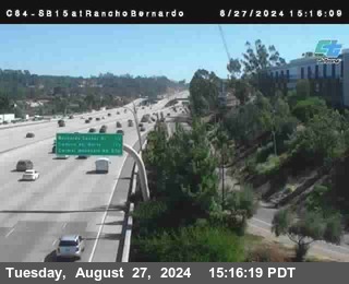 SB 15 at Rancho Bernardo Rd.