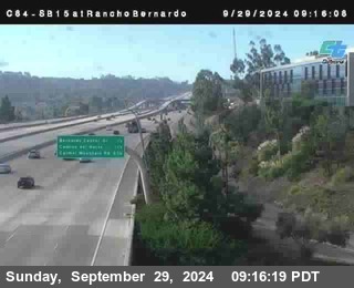 SB 15 at Rancho Bernardo Rd.