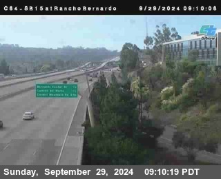 SB 15 at Rancho Bernardo Rd.