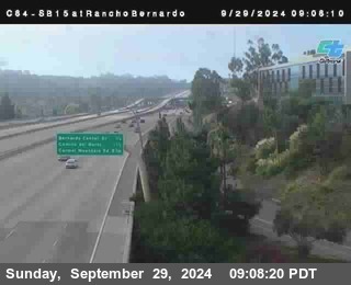 SB 15 at Rancho Bernardo Rd.