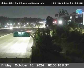 SB 15 at Rancho Bernardo Rd.