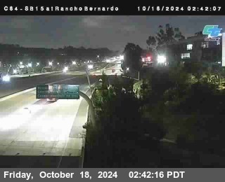 SB 15 at Rancho Bernardo Rd.