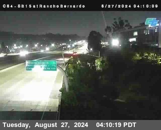 SB 15 at Rancho Bernardo Rd.