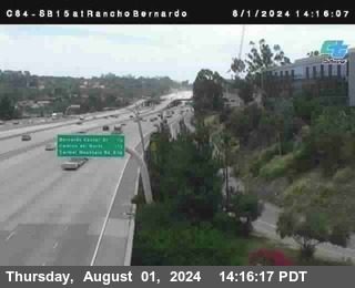 SB 15 at Rancho Bernardo Rd.