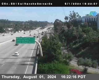 SB 15 at Rancho Bernardo Rd.