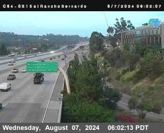 SB 15 at Rancho Bernardo Rd.