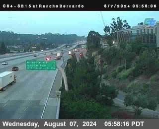 SB 15 at Rancho Bernardo Rd.