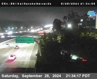 SB 15 at Rancho Bernardo Rd.