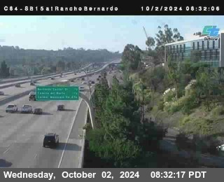 SB 15 at Rancho Bernardo Rd.