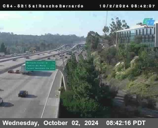 SB 15 at Rancho Bernardo Rd.