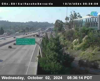 SB 15 at Rancho Bernardo Rd.