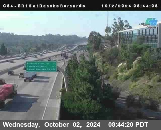 SB 15 at Rancho Bernardo Rd.