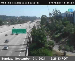 SB 15 at Rancho Bernardo Rd.