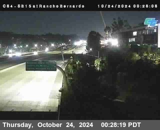 SB 15 at Rancho Bernardo Rd.