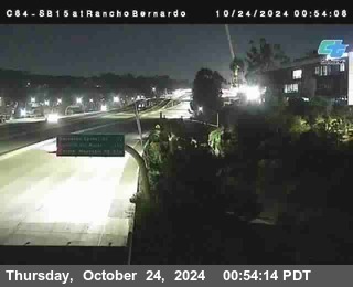 SB 15 at Rancho Bernardo Rd.