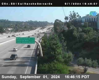 SB 15 at Rancho Bernardo Rd.