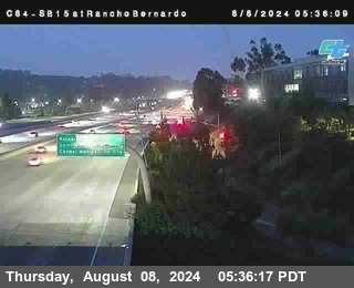 SB 15 at Rancho Bernardo Rd.