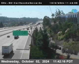 SB 15 at Rancho Bernardo Rd.