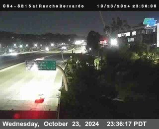 SB 15 at Rancho Bernardo Rd.