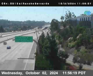 SB 15 at Rancho Bernardo Rd.