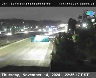 SB 15 at Rancho Bernardo Rd.