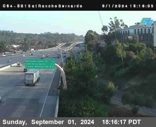 SB 15 at Rancho Bernardo Rd.