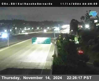 SB 15 at Rancho Bernardo Rd.