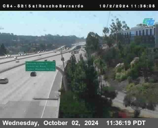 SB 15 at Rancho Bernardo Rd.