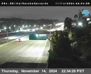 SB 15 at Rancho Bernardo Rd.