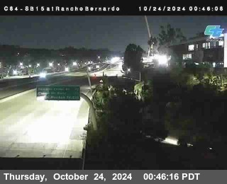 SB 15 at Rancho Bernardo Rd.