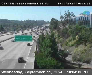 SB 15 at Rancho Bernardo Rd.