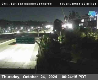 SB 15 at Rancho Bernardo Rd.