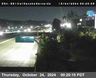 SB 15 at Rancho Bernardo Rd.