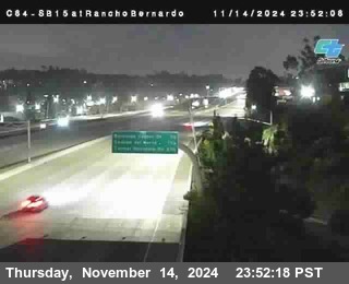 SB 15 at Rancho Bernardo Rd.