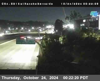 SB 15 at Rancho Bernardo Rd.