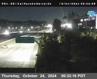 SB 15 at Rancho Bernardo Rd.