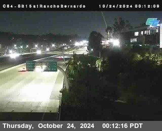 SB 15 at Rancho Bernardo Rd.