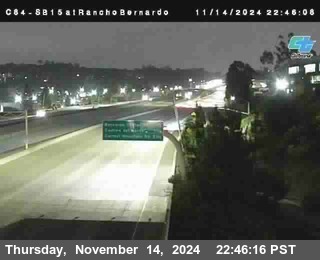 SB 15 at Rancho Bernardo Rd.