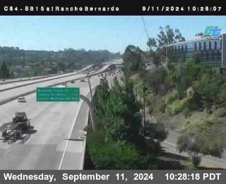 SB 15 at Rancho Bernardo Rd.