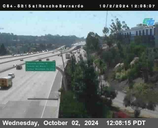 SB 15 at Rancho Bernardo Rd.