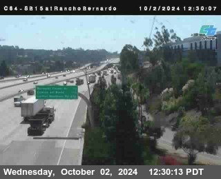 SB 15 at Rancho Bernardo Rd.